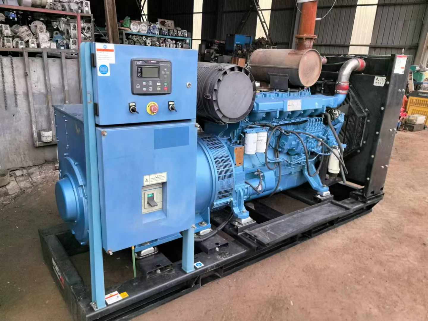 牧野500kW 柴油发电机组可带动设备功率的计算公式是什么?
